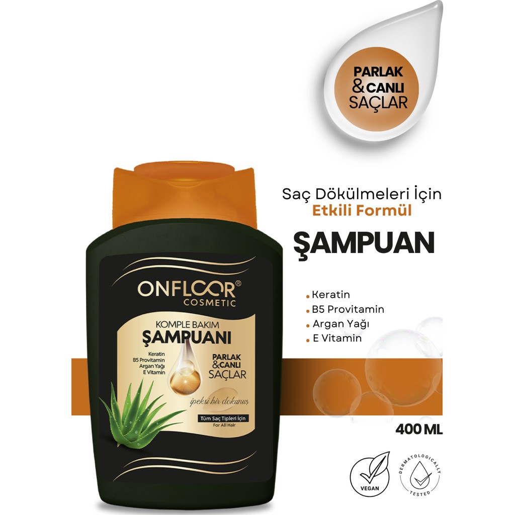 Onfloor Bitkisel Şampuan Komple Bakım 400ML - 1 Diğer Fiyatı