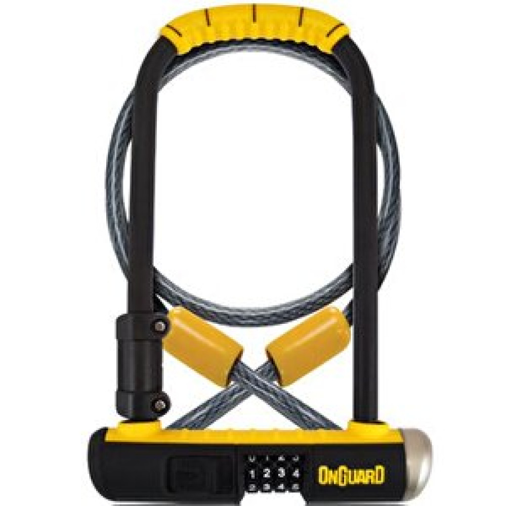 Onguard Şifreli U-kilit 8012c Bulldog Combo Dt Kablolu Bisiklet Aksesuarları Fiyatı