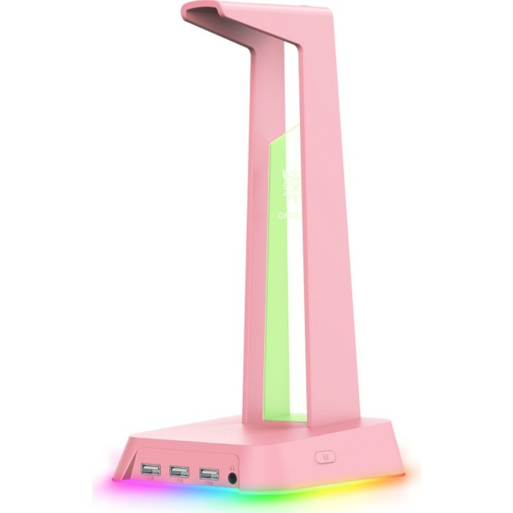 Onikuma Yeni Tedarik Onıkuma St2 Oyun Masaüstü USB Plastik Kulaklık Standı Başa Takılan Rgb Işıklı Standı (Yurt Dışından) - Pembe Kulaklık Aksesuarı Fiyatı