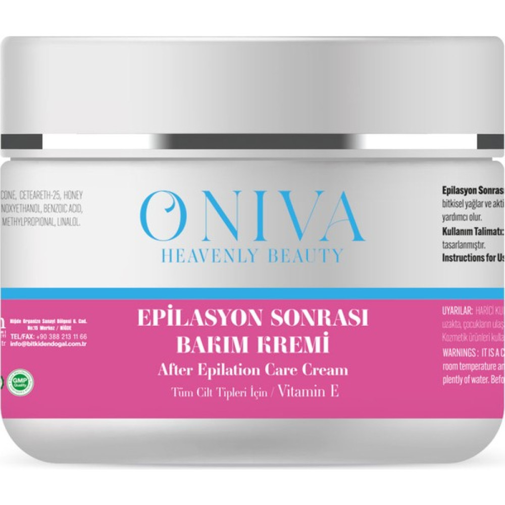 Oniva Epilasyon Sonrası Onarıcı Yatıştırıcı Bakım Kremi - Batık Kremi - After Epilation Care Cream Nemlendiriciler Fiyatı