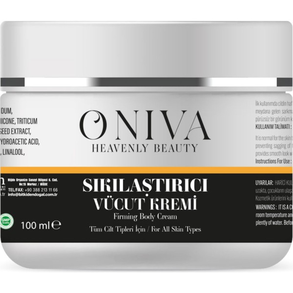 Oniva Sıkılaştırıcı ve Besleyici Yoğun Nemlendirici Vücut Kremi 100 ml Vücut Sıkılaştırıcı ve İncelticiler Fiyatı