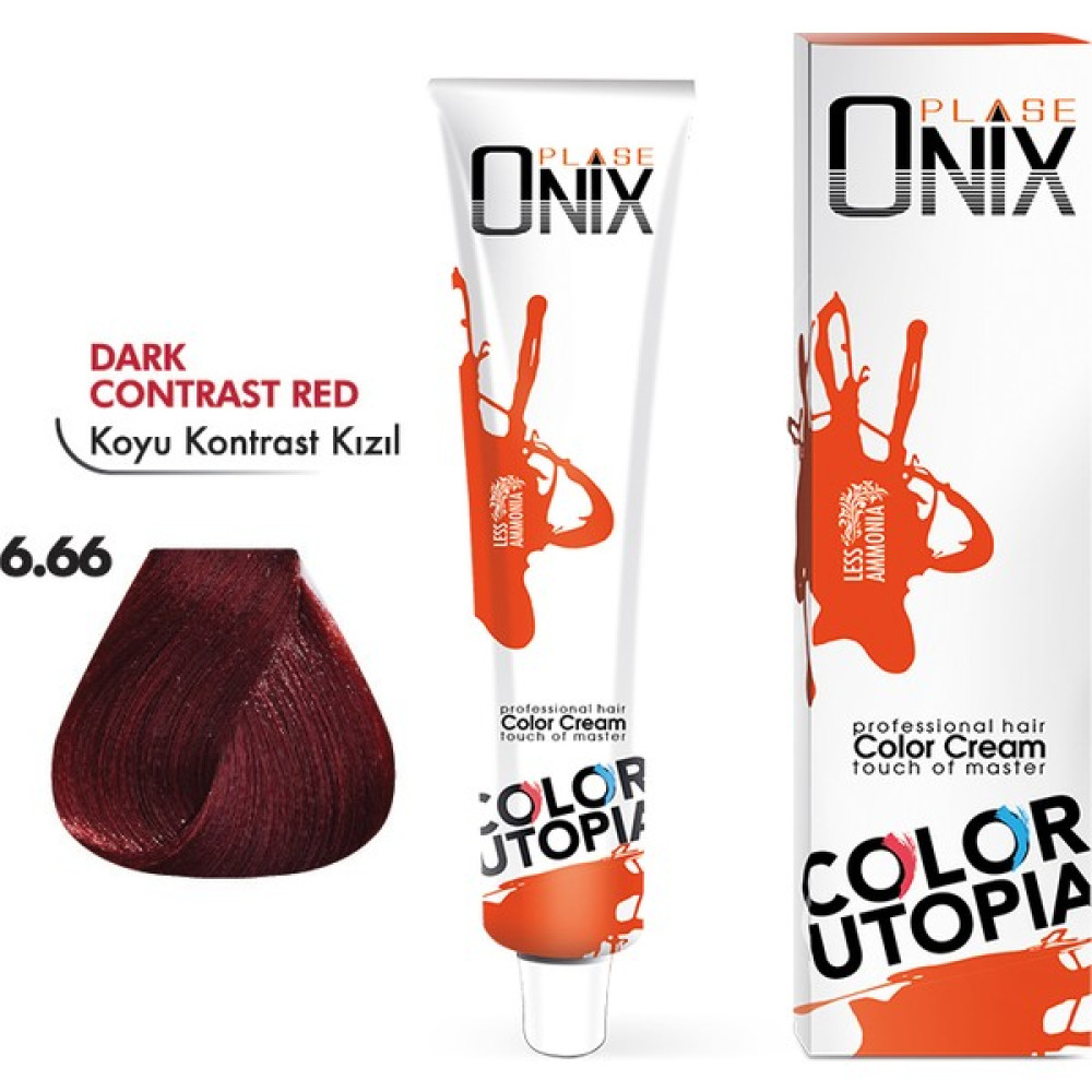 Onıx Saç Boyası 6.66- Koyu Kontrast Kızıl 60 Ml - 6.66 Oto Boyaları Fiyatı