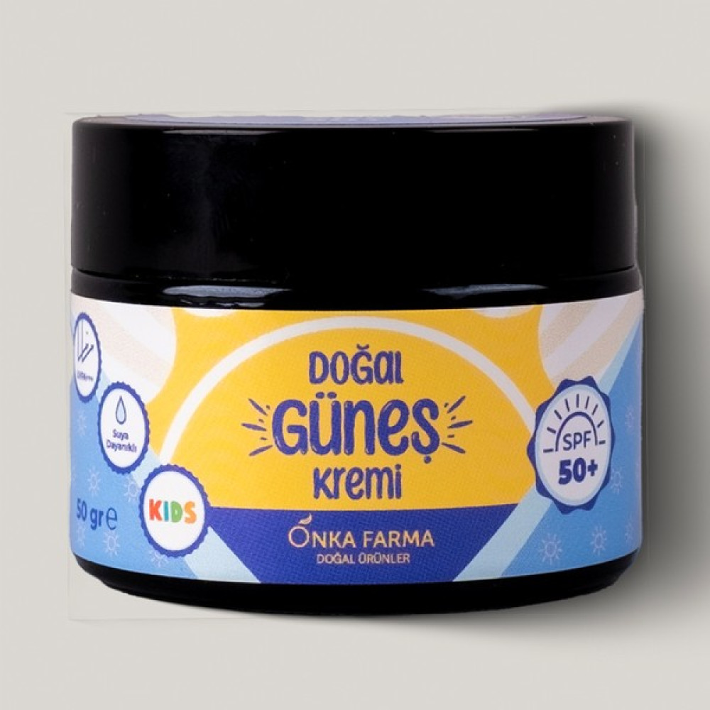 Onka Farma Doğal Çocuk Güneş Kremi 50+ Spf Faktör - 2 Yaş Üzeri Kullanım - Dermotolojik Testli Güneş Kremleri ve Losyonları Fiyatı