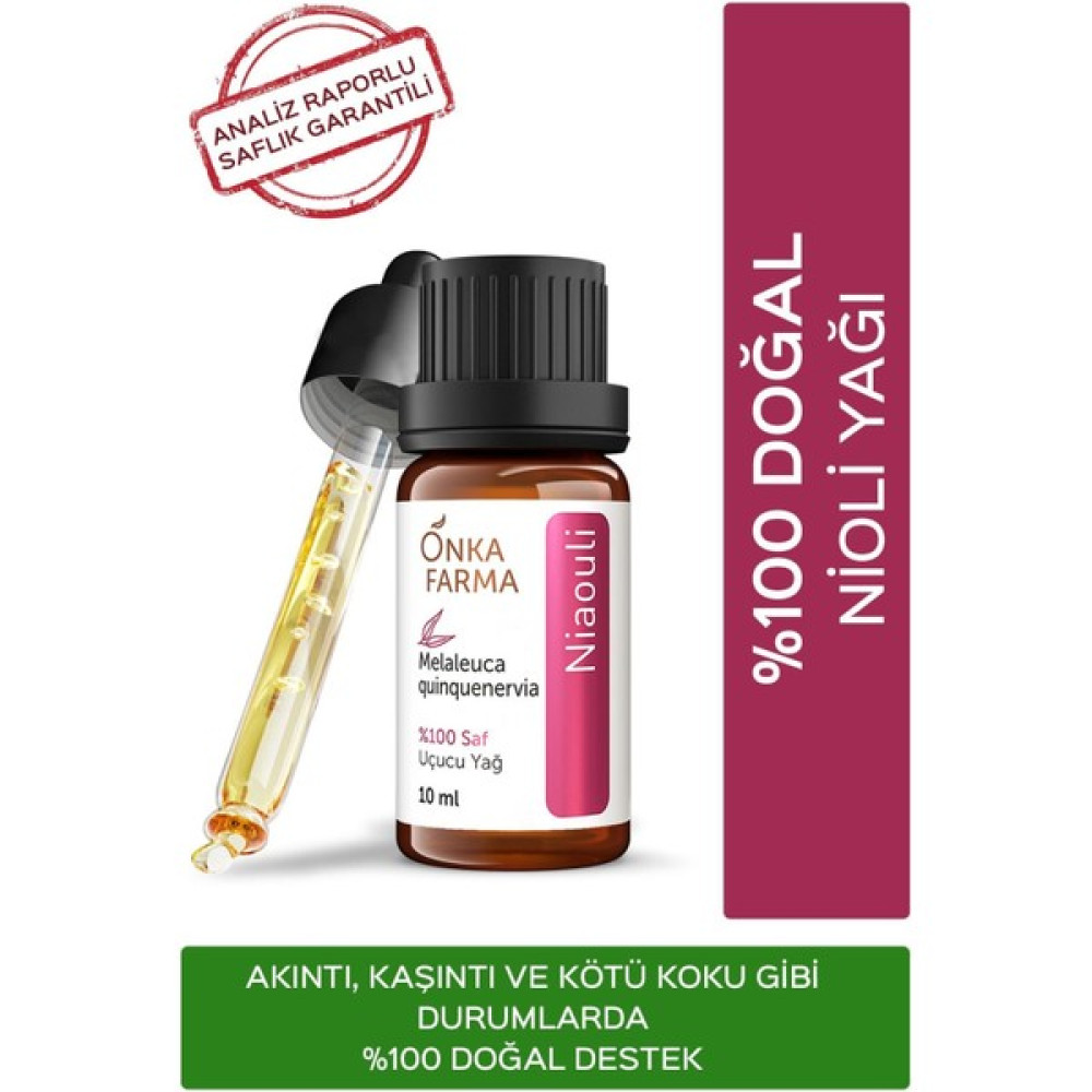 Onkafarma Onka Farma %100 Saf Nioli Yağı ( Niaouli ) 10 ml Doğal Katkısız Nemlendiriciler Fiyatı