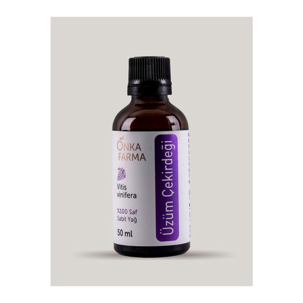 OnkaFarma Onka Farma %100 Saf Üzüm Çekirdeği Yağı - Soğuk Sıkım - 50 ml Cilt ve Yüz Bakımı Fiyatı