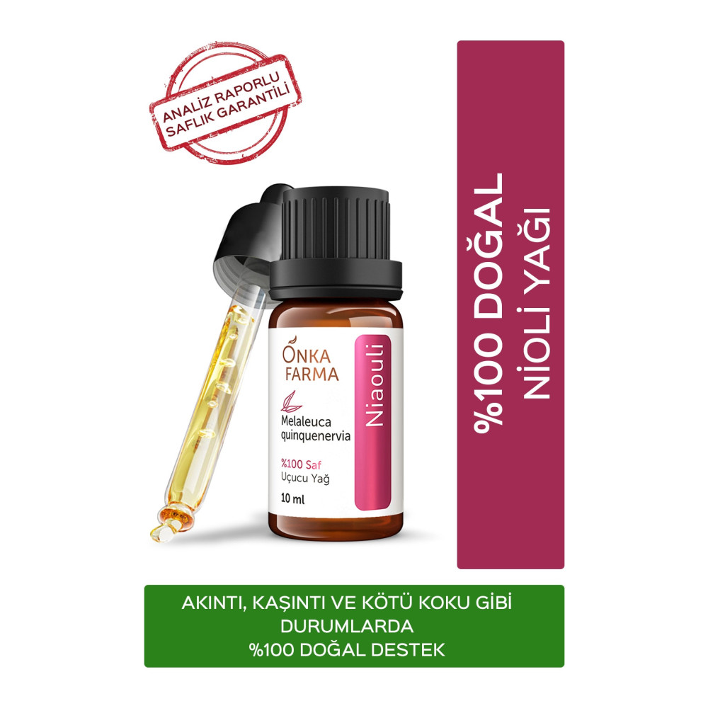 OnkaFarma Onka Farma Nioli Yağı (NİAOULİ) - %100 Saf Doğal Ve Katkısız Nioli Uçucu Yağı - 10 ml Cilt ve Yüz Bakımı Fiyatı