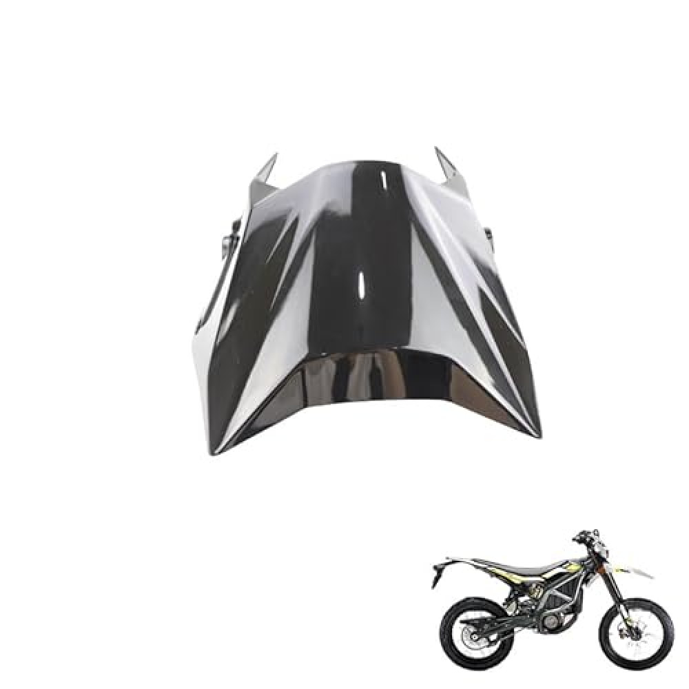 ONLEEYPP Dirt Bike Front Headlight Cover for Surron Ultra Bee R T PP Plastic Black