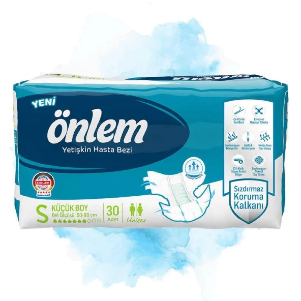 Onlem Belbantli Hasta Bezi 30 Lu Small (S) Hasta Bezleri ve Temizliği Fiyatı