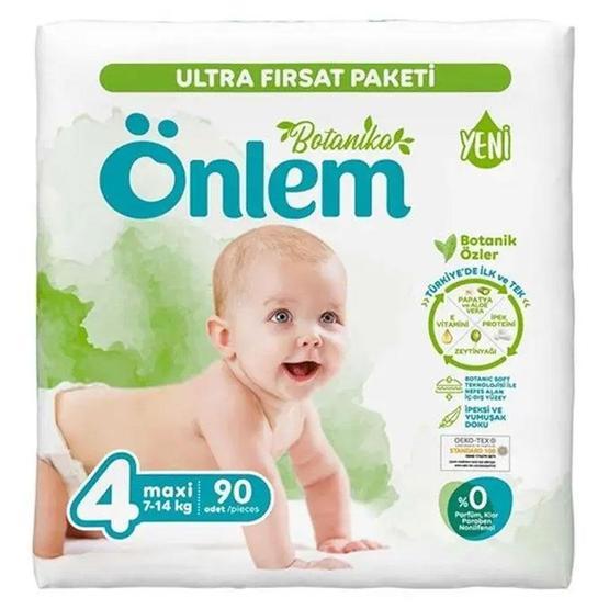 Önlem Botanika 90 Adet 4 Numara Maxi Bebek Bezi Bebek Bezi Fiyatı