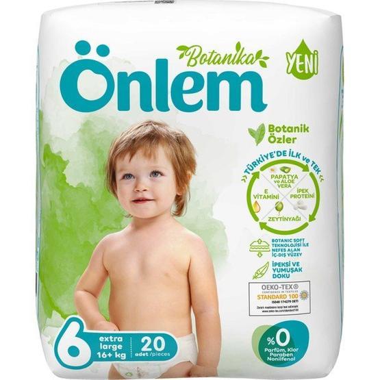 Önlem Botanika No:6 Extra Large 20 Adet Bebek Bezi