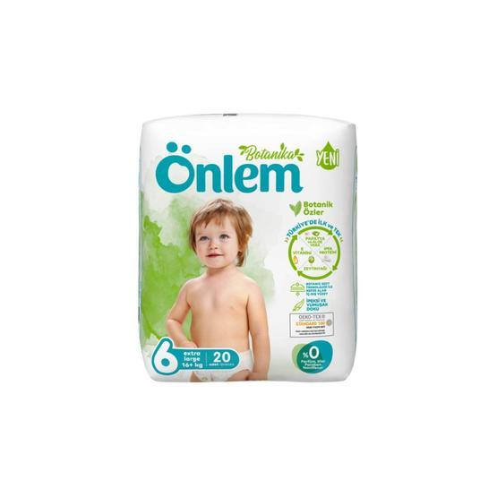 Önlem Botanika No:6 Extra Large 20 Adet Bebek Bezi
