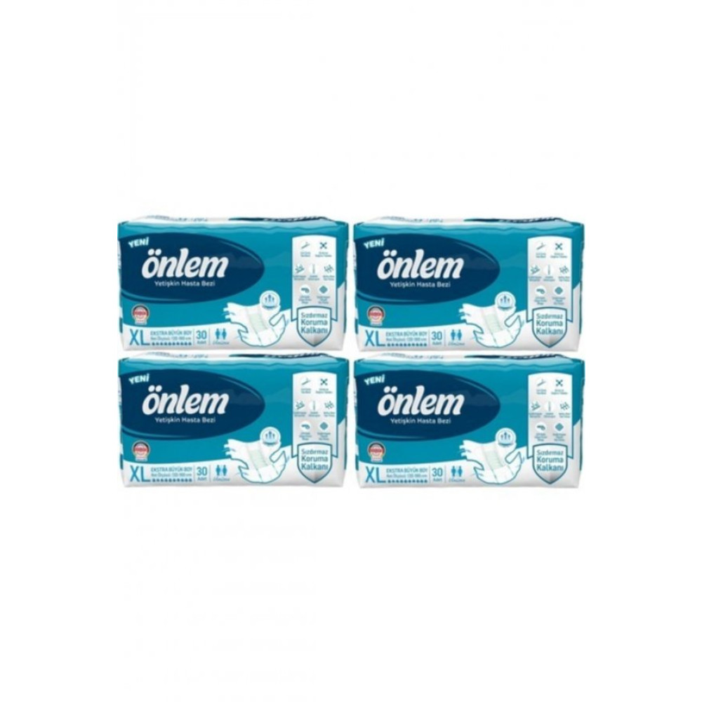 Onlem Hasta Bezi Xl Beden 30 Lu - 4 Adet Hasta Bezleri ve Temizliği Fiyatı