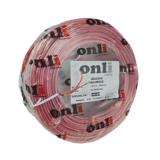 Onli 2x1.50 mm 100 m Şeffaf Hoparlör Kablosu Ses Kablosu Fiyatı