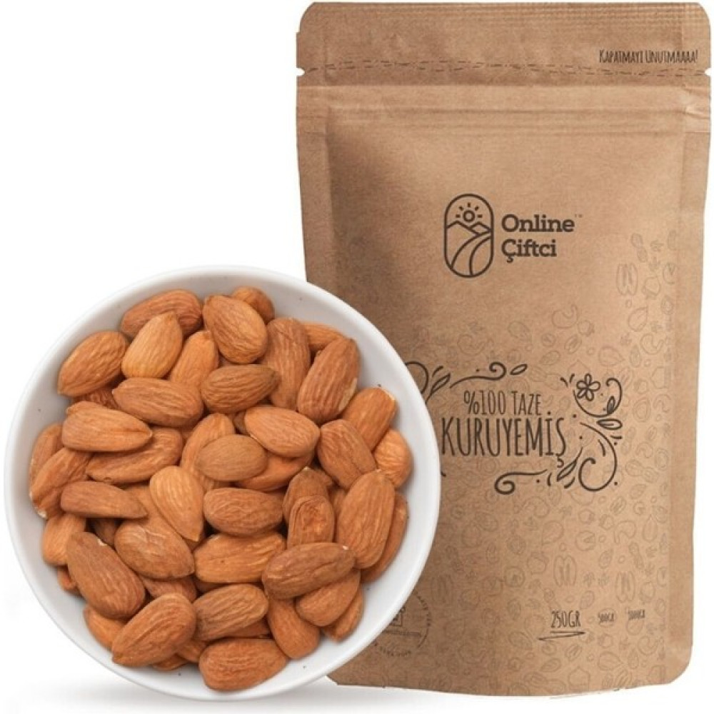 Online Çiftçi Çiğ Yerli Badem 250 gr Diğer Fiyatı