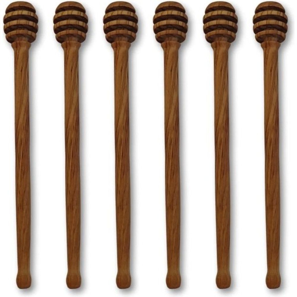 Online Pazar 6'lı Tahta Kaşık Ahşap Dekoratif Organik Bal Kaşığı Zeytin Ağacı El Yapımı Bal Kaşığı 17 cm Çatal / Kaşık / Bıçak Takımları Fiyatı