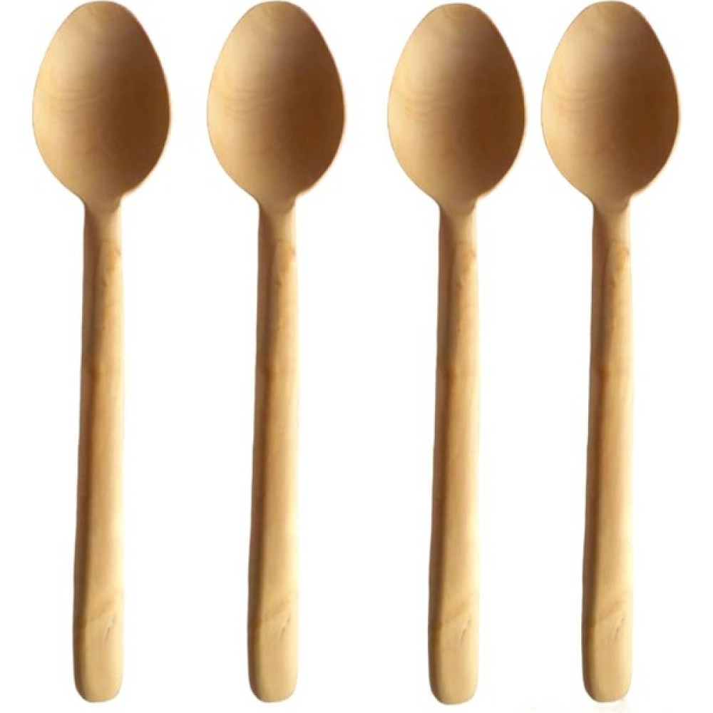Online Pazar Şimşir Kaşık 4 Adet Hakiki Şimşir Kaşık, Şimşir Tahta Kaşık Natürel Kaşık Yemek Kaşık 25 cm - Ahşap Çatal / Kaşık / Bıçak Takımları Fiyatı