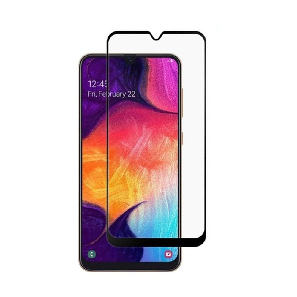 Online Samsung Galaxy A50 5D Tam Kaplayan Ekran Koruyucu Cam Cep Telefonu Kılıfı Fiyatı