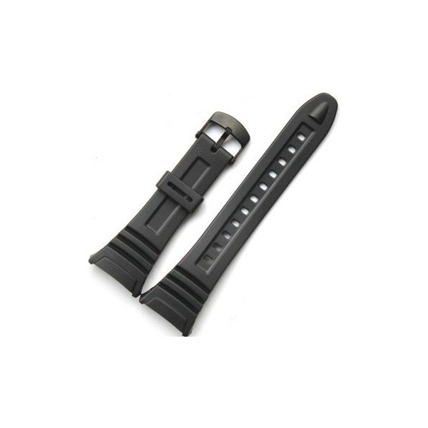 onlinekordon Siyah Casio W96 H Silikon Saat Kordonu Kauçuk Malzeme ile Modern Stil ve Rahat Kullanım Sağlar Akıllı Saat Aksesuarı Fiyatı