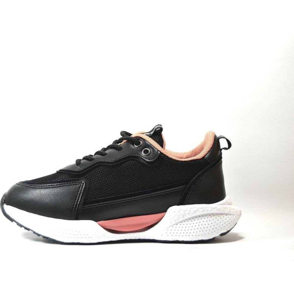 Onlo Ayakkabı FT.126 Siyah Yüksek Taban Sneakers Kadın Spor Ayakkabı Spor Ayakkabı Fiyatı