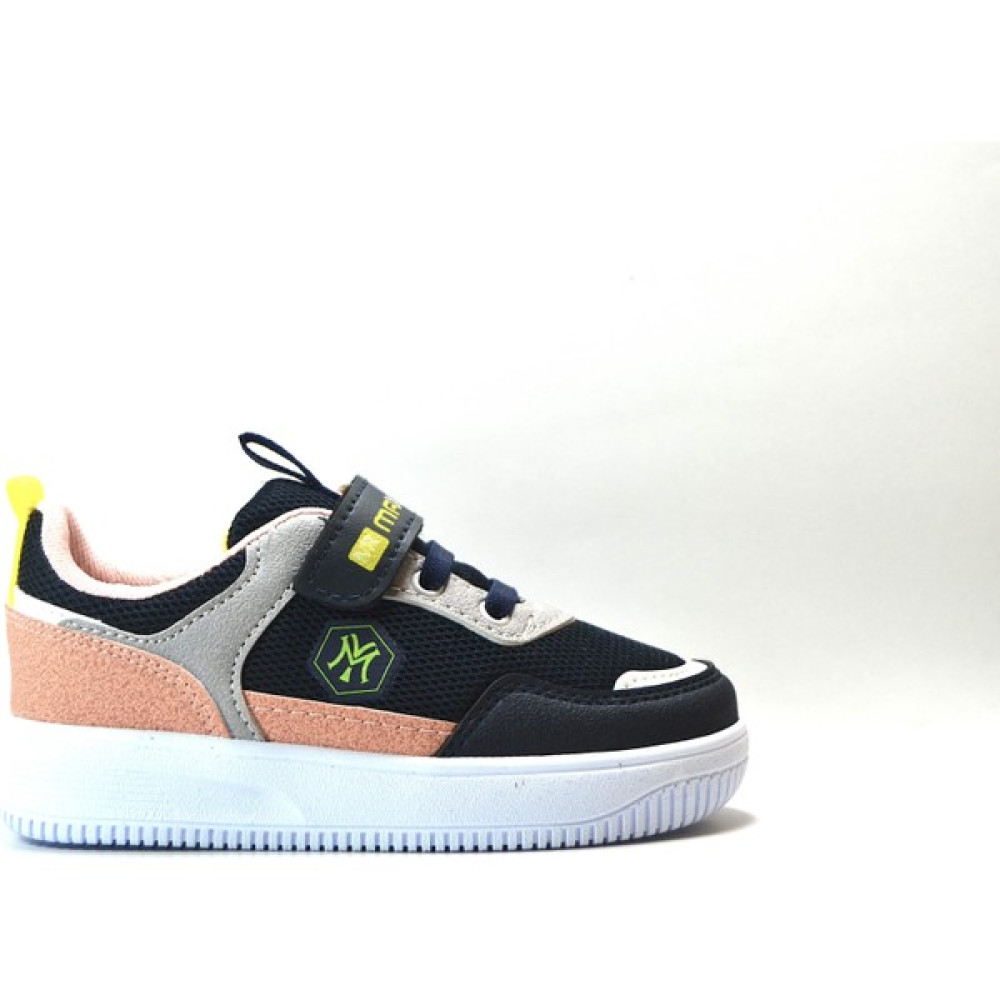 Onlo Ayakkabı MXS.501 Lacivert-Pudra Cırtlı Sneaker Kız Çocuk Spor Ayakkabı Spor Ayakkabı Fiyatı