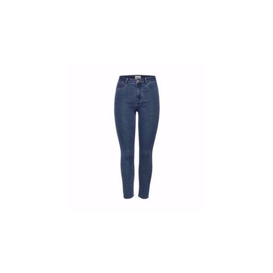 Only 15184826-MBD Fhi-Rise Skinny Mavi Kadın Kot Pantolon