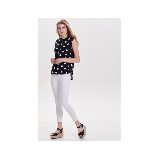 Only Blush Skinny Beyaz Kadın Kot Pantolon