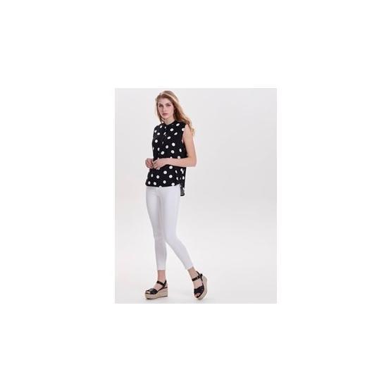 Only Blush Skinny Beyaz Kadın Kot Pantolon Jeans / Kot Etek Fiyatı