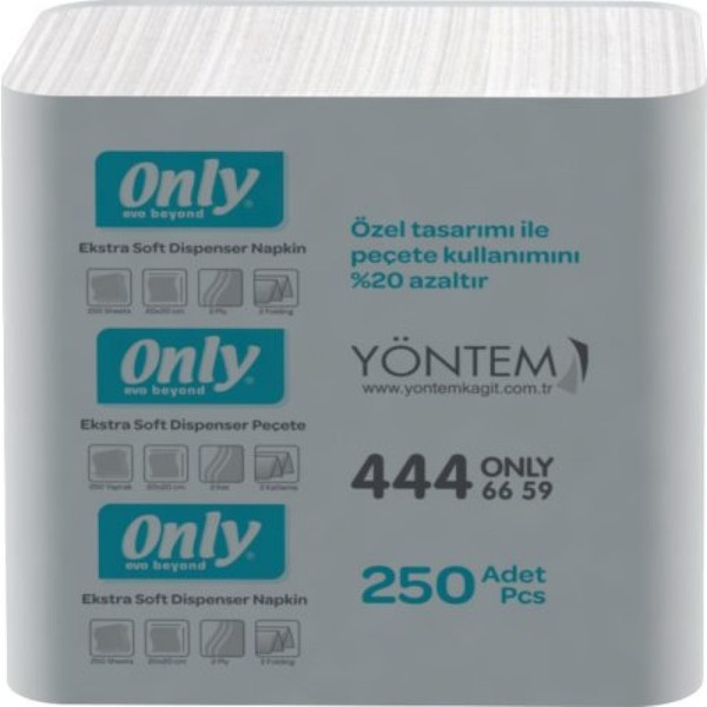 Only Evo Beyond - Dispenser Peçete - 18 Adet Oto Boyaları Fiyatı