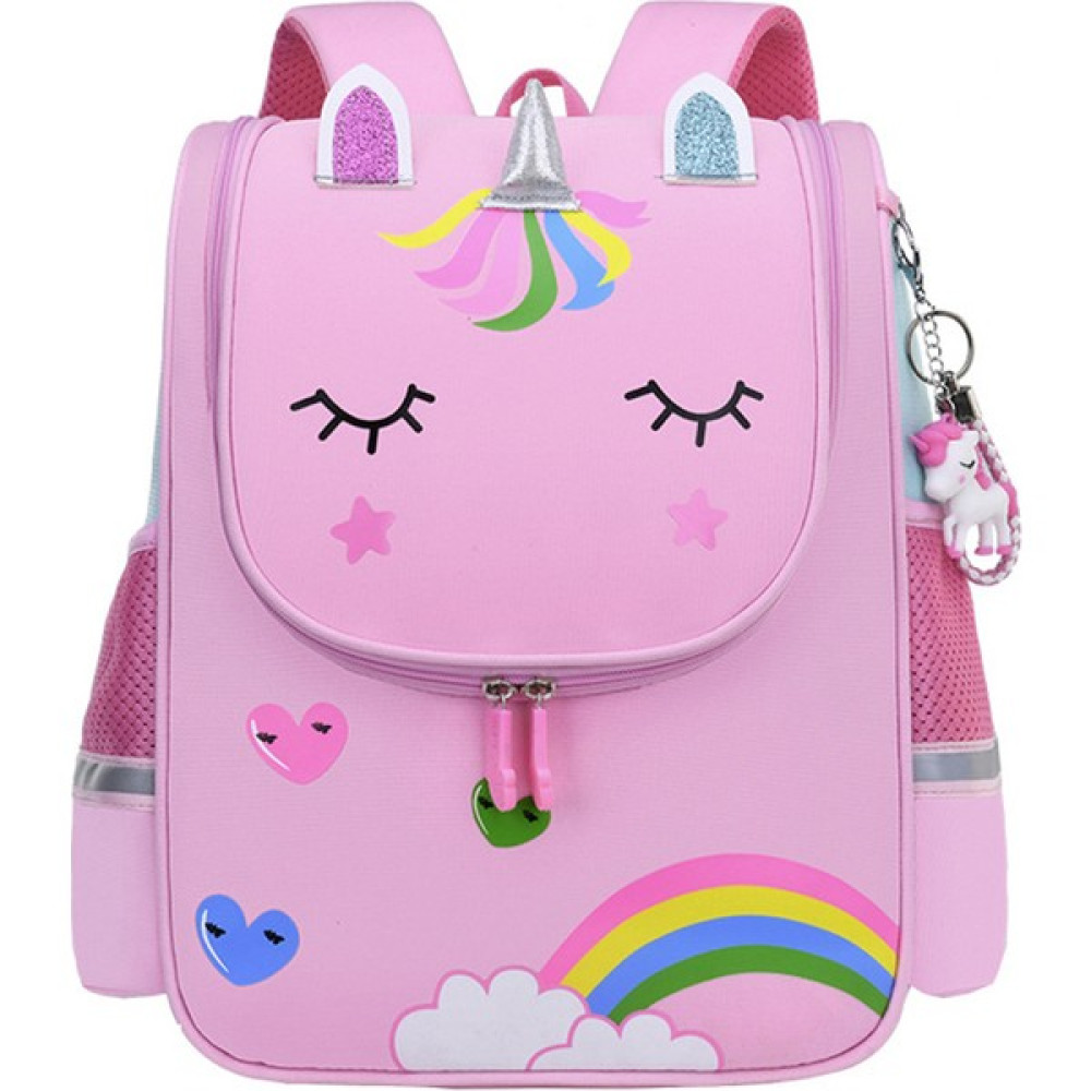 Only Ly Unicorn Desenli Okul Sırt Çantası - Pembe (Yurt Dışından) - Açık Pembe - 36cm * 29cm * 12cm Okul Çantası Fiyatı