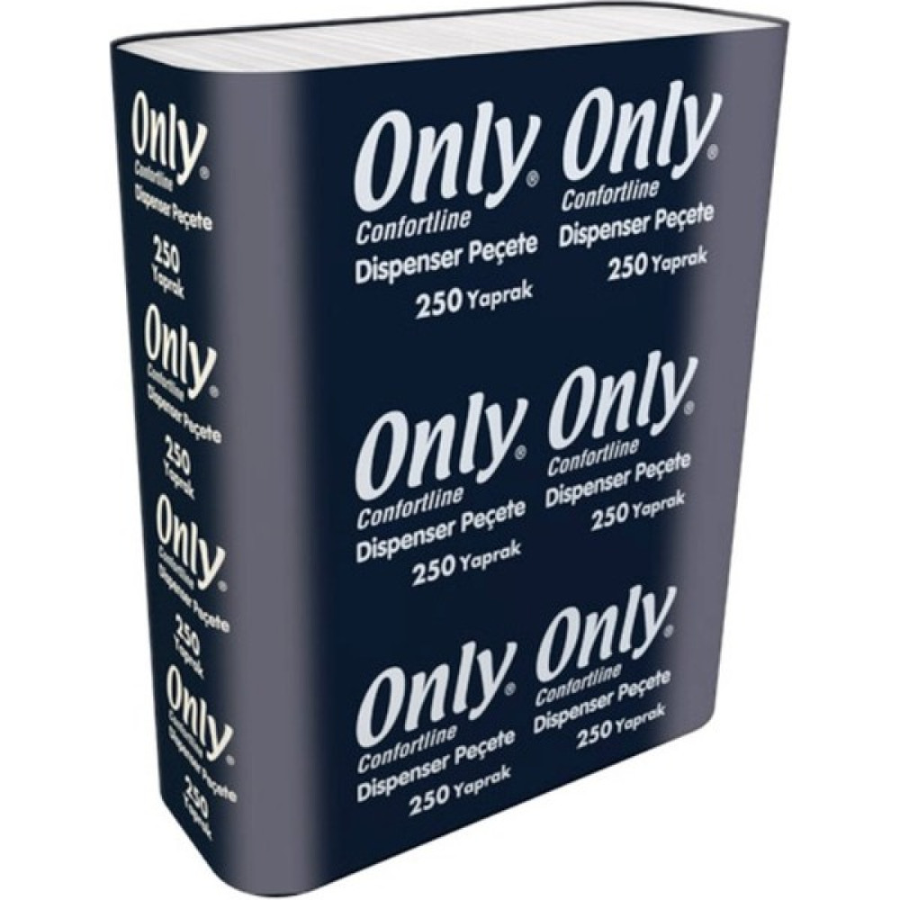 Only Masaüstü Dispanser Peçete 250’LI x 8 Paket - Beyaz Oto Boyaları Fiyatı