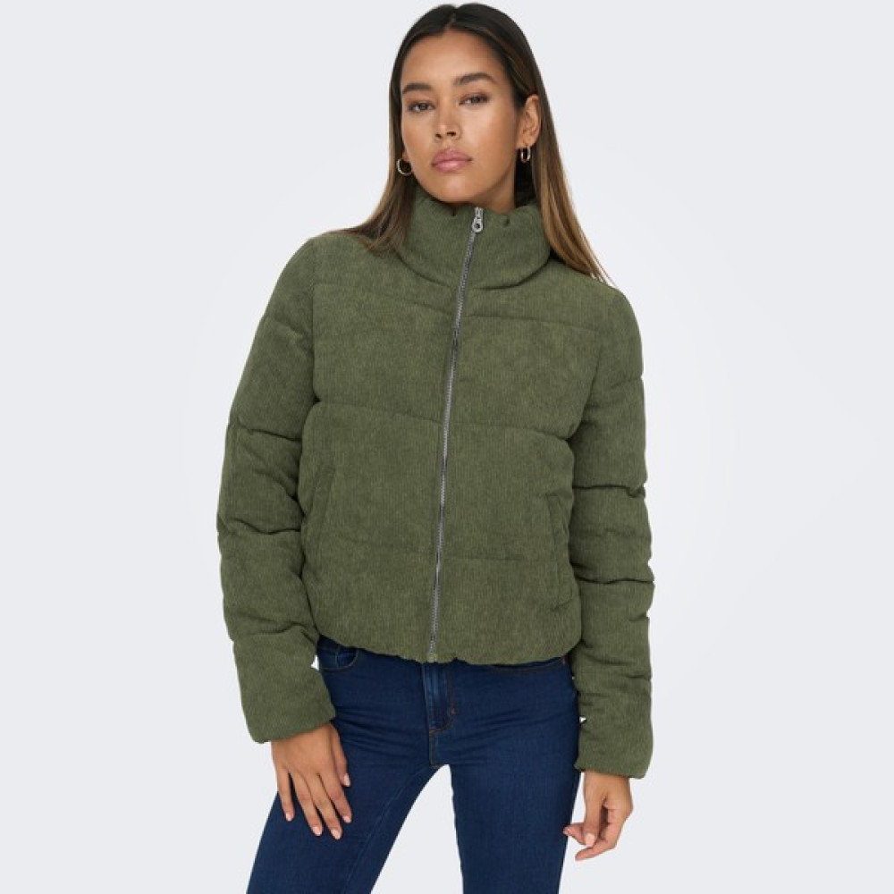 Only New Dolly Corduroy Kadın Yeşil Mont (15304768-KLM) Bayan Mont Fiyatı