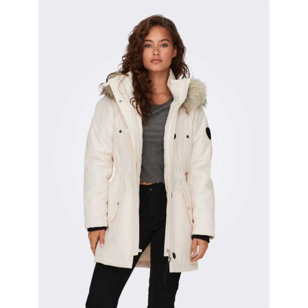 only onliris fur winter parka cc 2023 otw 15304625 Kadın Kaban Fiyatı