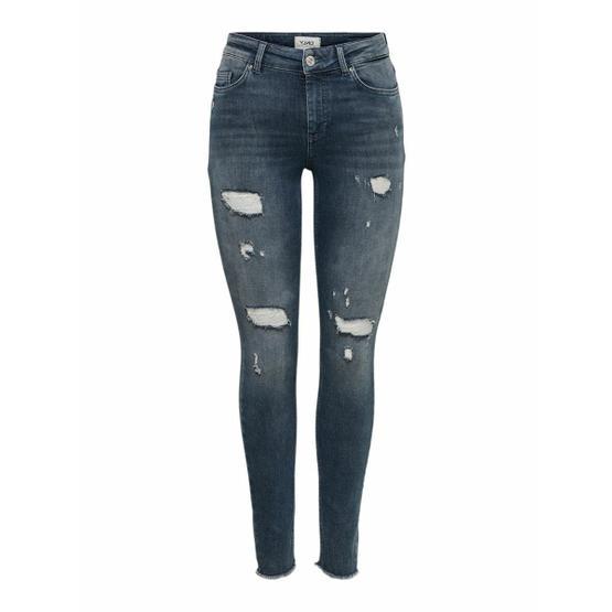 Only Skinny Koyu Mavi Denim Kadın Kot Pantolon
