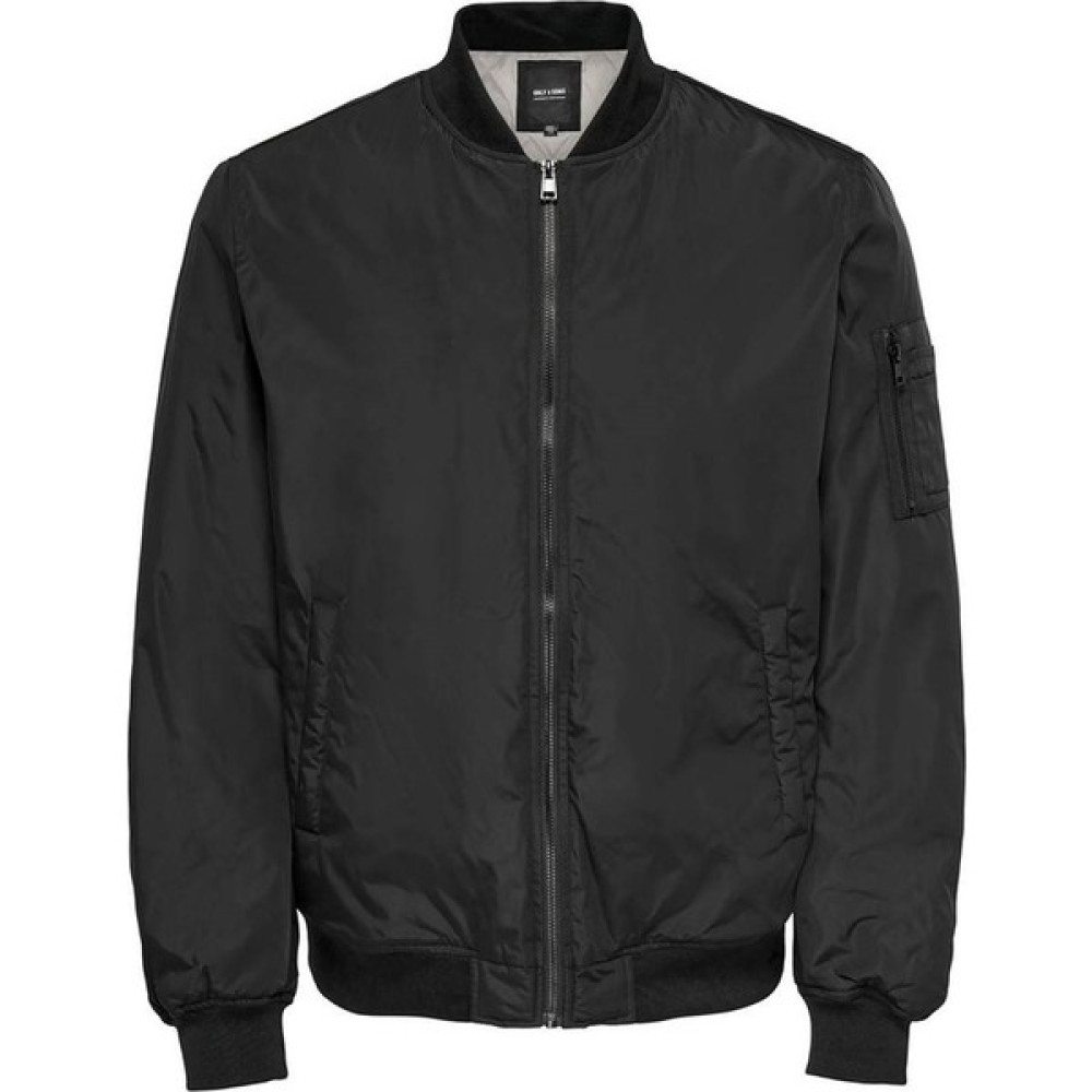 Only & Sons Erkek Ceket Siyah 22023287 Onsjoshua Bomber Otw Erkek Ceket Fiyatı