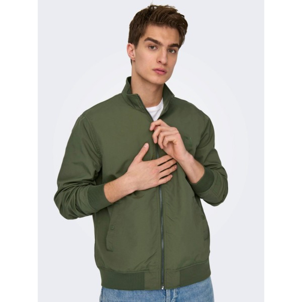 Only & Sons Erkek Günlük Baharlık Ceket Harrıngton Jacket- 22024159 Erkek Ceket Fiyatı