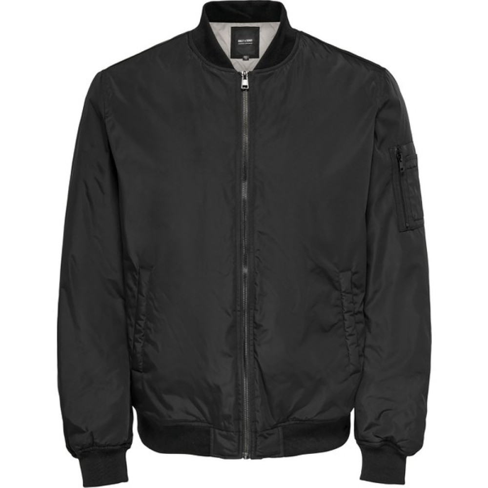 Only & Sons Only & Sons Joshua Erkek Siyah Ceket (22023287-B) Erkek Yağmurluk Fiyatı