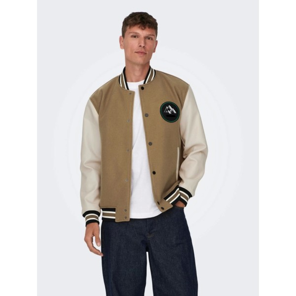 Only & Sons Only&sons 22026189 Erkek Kolej Ceket - Sutlu Kahve Erkek Ceket Fiyatı