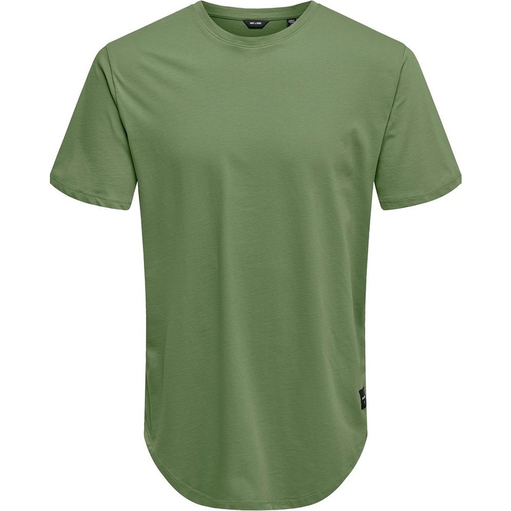 Only & Sons Onsmatt Lıfe Longy Ss Tee Noos Oil Green Erkek T-shirt Fiyatı