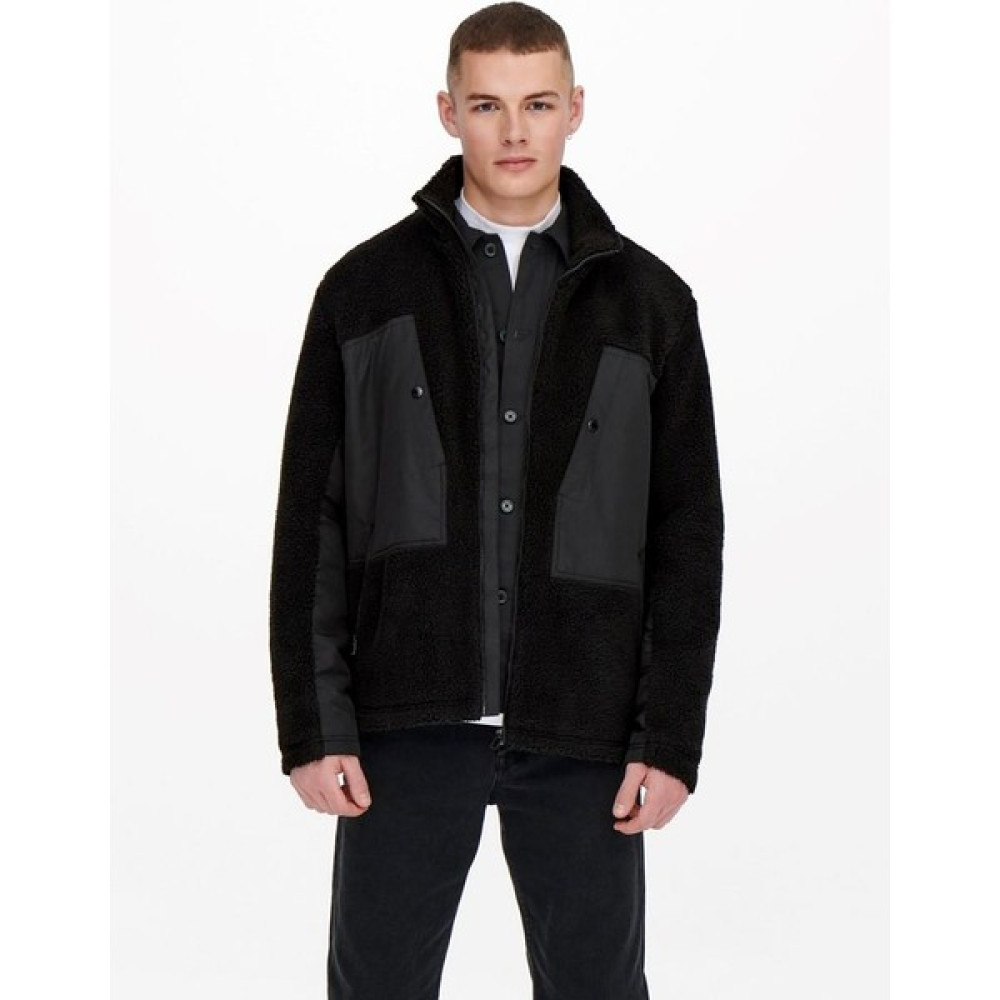 Only & Sons Onsvıllads Erkek Kürklü Sweat Mont Erkek Mont Fiyatı
