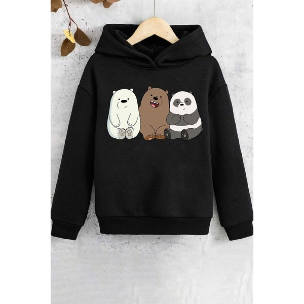 Only Trend Wear Çocuk Kafadar Ayılar Baskılı Sweatshirt Kız Çocuk Sweatshirt Fiyatı