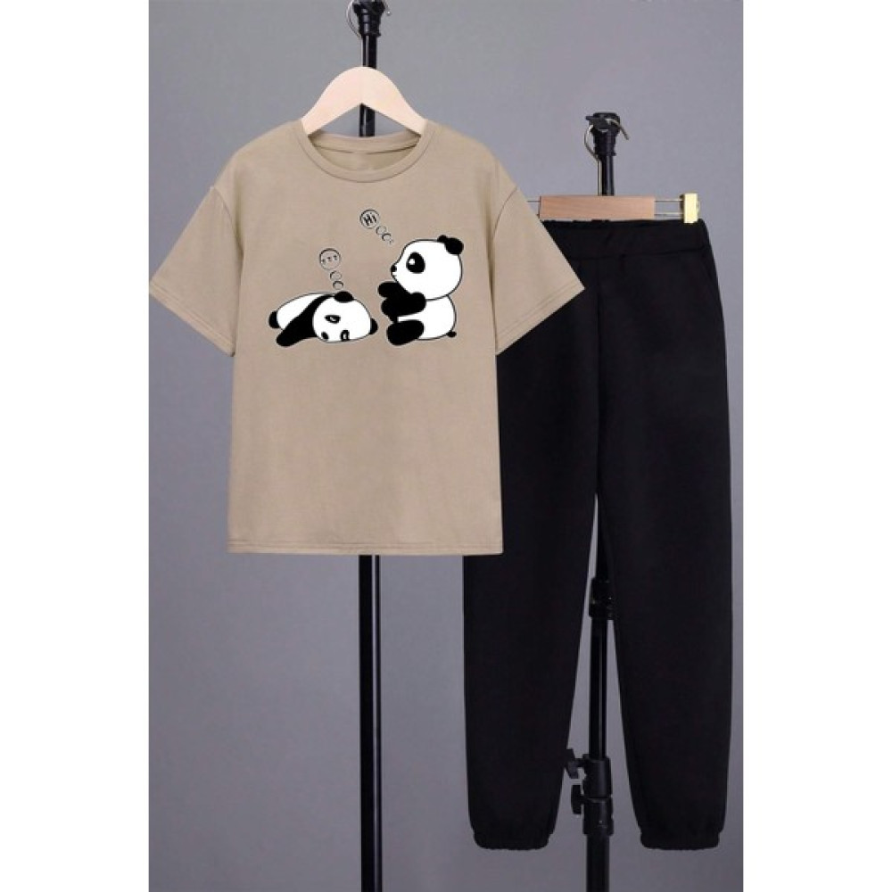 Only Trend Wear Çocuk Sleep Panda Alt - Üst Eşofman Takımı Erkek Çocuk Eşofman Fiyatı