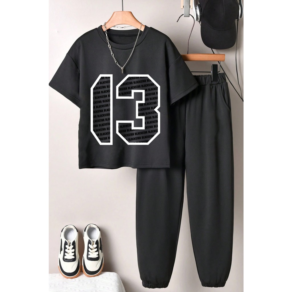 Only Trendwear Çocuk 13 Baskılı Alt - Üst Eşofman Takımı Erkek Çocuk Eşofman Fiyatı