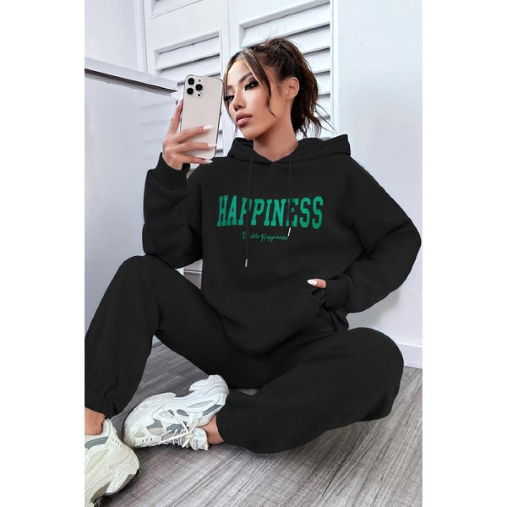 Only Trendwear Unisex Happiness Baskılı Eşofman Takımı Kadın Eşofman Fiyatı