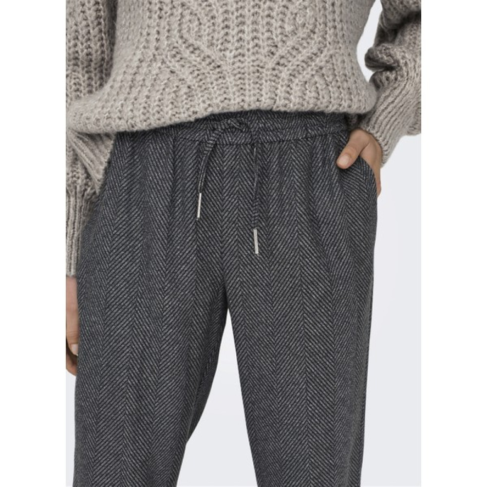Only Yüksek Bel Normal Gri Kadın Pantolon Onlshay Hw Hb Pull - Up Pant Tlr Kadın Pantolon Fiyatı
