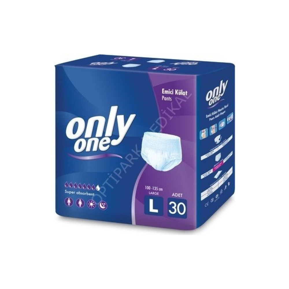 Onlyone Emıcı Kulot 30lu Large - L Hasta Bezleri ve Temizliği Fiyatı