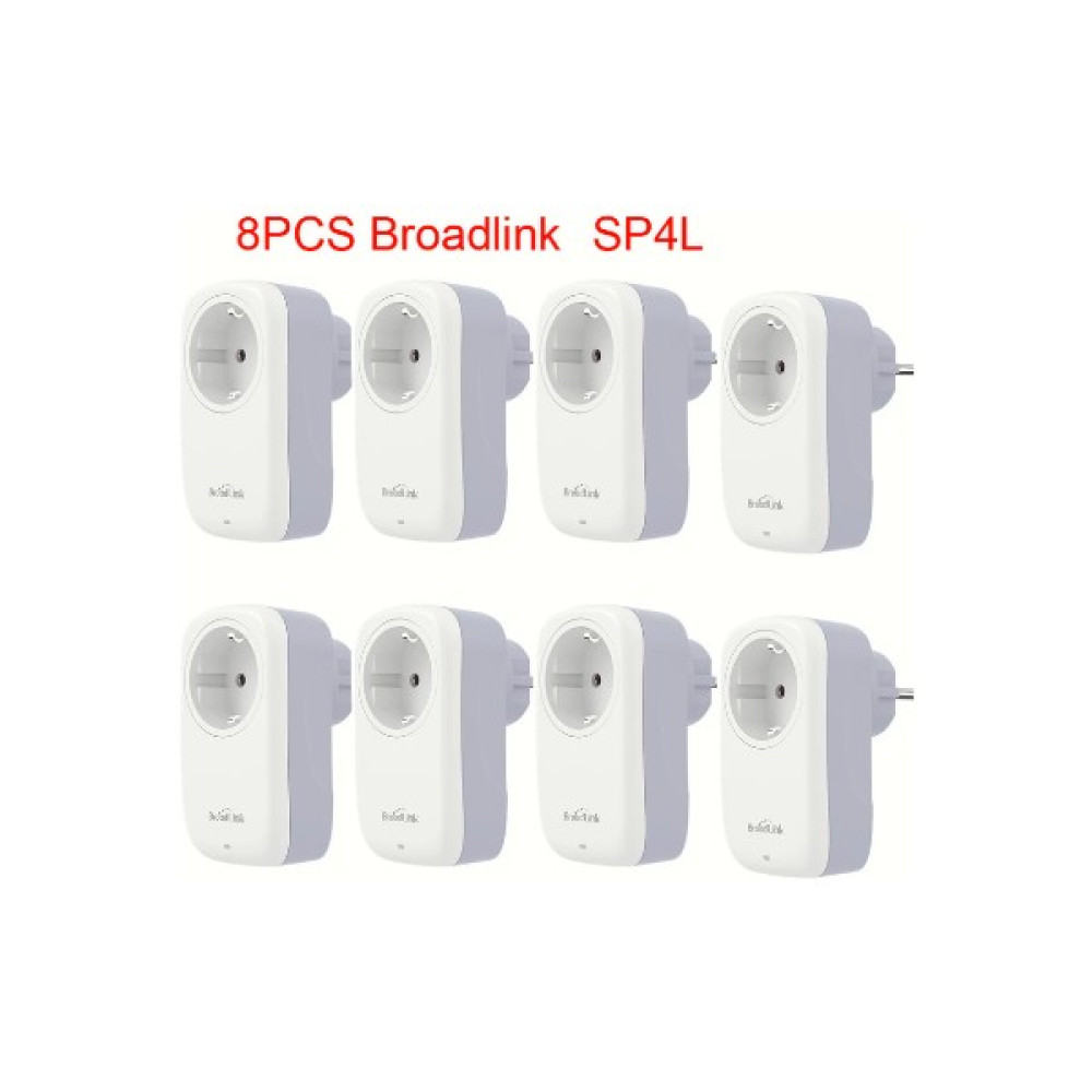 ONOFFSMART 8 Adet Broadlink Ab SP4L Wifi Soket Zamanlayıcı Priz Akıllı Ev App Kontrolü Prizler Fiyatı