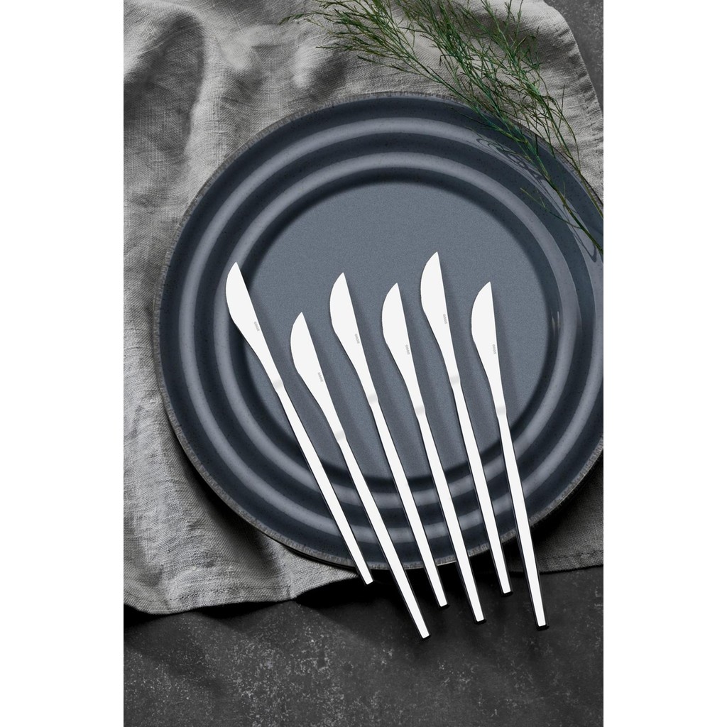 Onon Mokka 6 Adet Pasta Bıçak Takımı Çatal / Kaşık / Bıçak Takımları Fiyatı