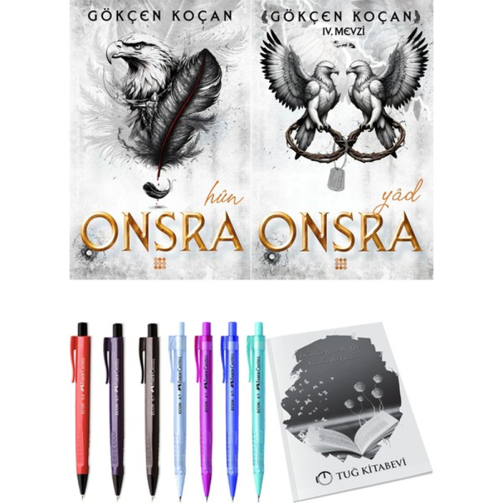 Onsra 4 Yad ve Dokuz Yayınları Onsra 2 Hun Gökçen Koçan + Hediyeli Edebiyat Fiyatı