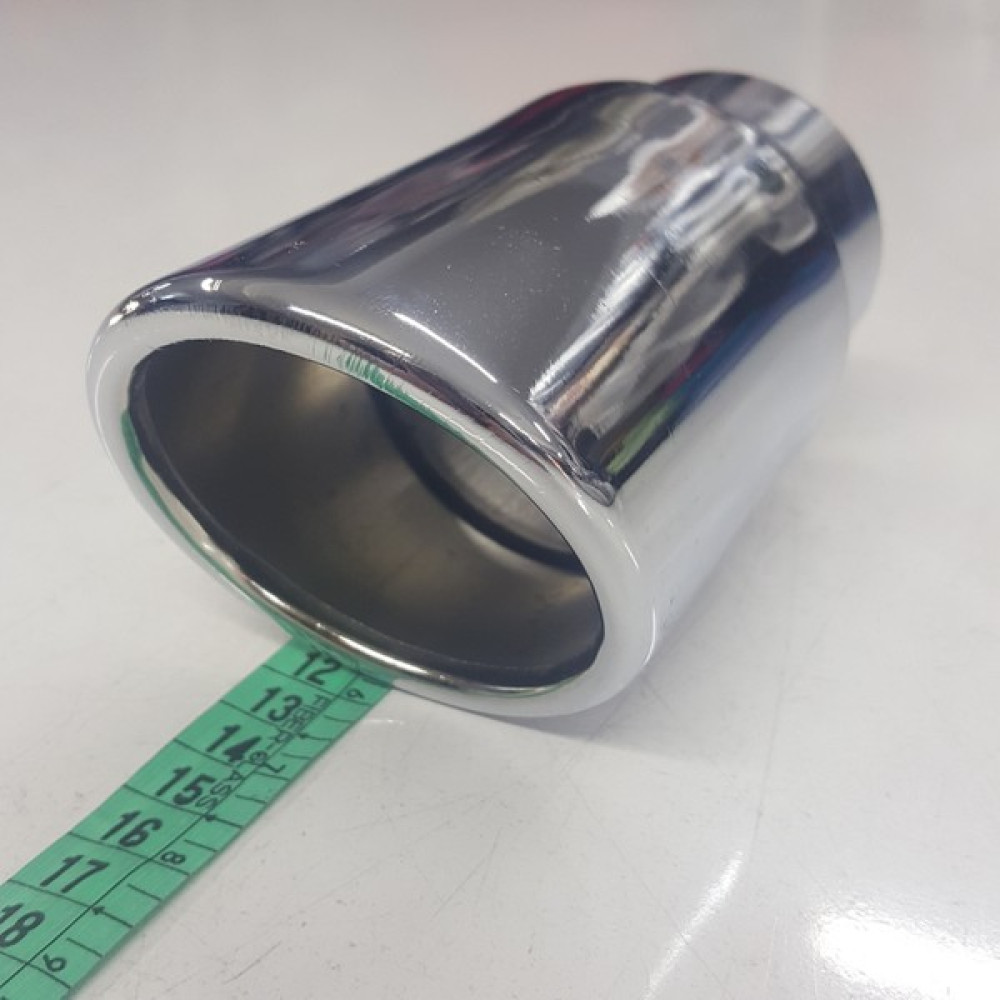 Önü Kesik Egzoz Ucu, 60 mm nikelaj sessiz Oto Boyaları Fiyatı