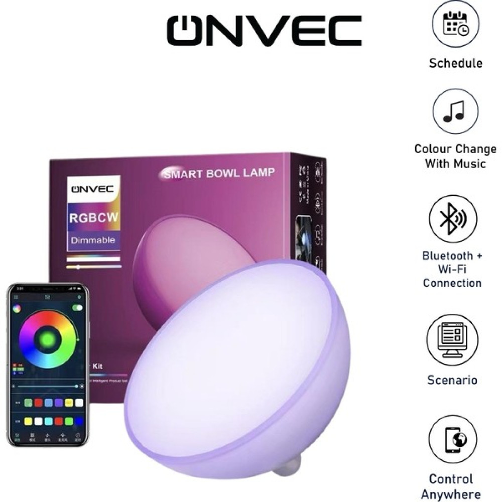 Onvec Bowl LED Wi-Fi+Ble - Renkli Led Aydınlatmalar Fiyatı